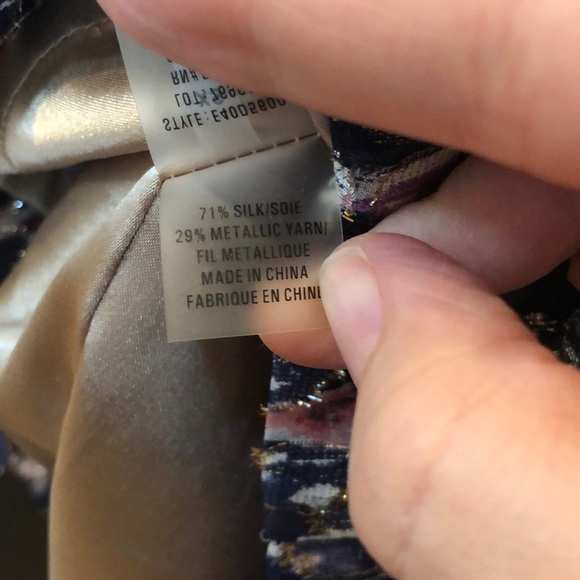 🥳HP🥳 Elie Tahari Metallic Cocktail Dress - Picture 8 of 8